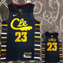 Cleveland Cavaliers JAMES #23 Black Top Quality Hot Pressing NBA Jersey Cleveland Cavaliers JAMES #23 Black Top Quality Hot Pressing NBA Jersey