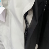 24/25 F700 NK White &Black Single Layer Hooded Windbreaker (连帽冲锋衣）