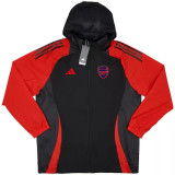 24/25 ARS Red & Black Hooded Windbreaker