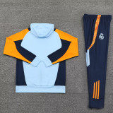 24/25 RMA Light Blue Hooded  Tracksuit浅蓝色