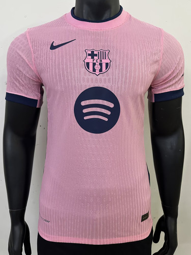 25/26 BAR Pink Special Edition  Player Version Soccer Jersey