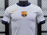 25/26 BAR White Team Logo Special Edition Player Version Soccer Jersey(队标）