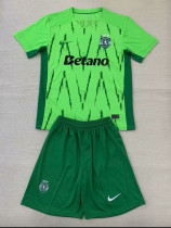 24/25 Sporting Lisbon Fourth Kids Soccer Jersey