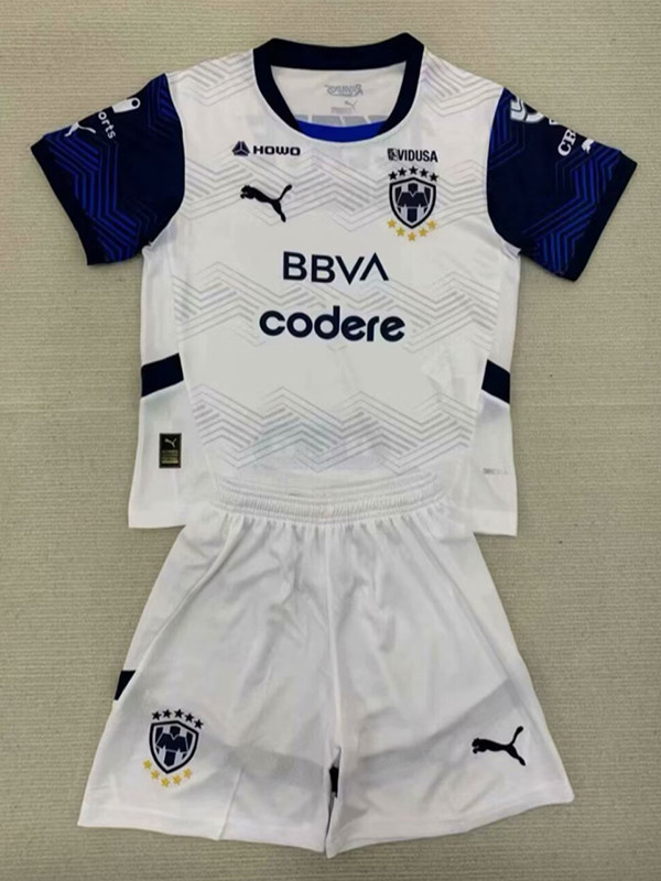 24/25 Monterrey Away  Kids  Soccer Jersey