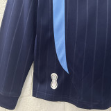 2006 Argentina Away Long Sleeve Retro Soccer Jersey (长袖)