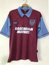 1995/1997 West Ham Home Retro Soccer Jersey