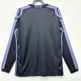 2016/2017 RMA Away Black Long Sleeve Retro Soccer Jersey (长袖)