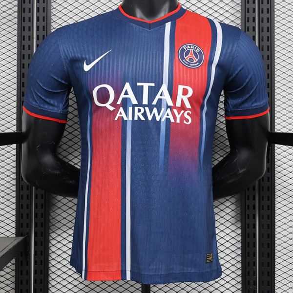 24/25 PSG Blue Red Special Edition Player Version Soccer Jersey