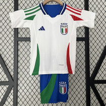 24/25 Italy Away Kids Soccer Jersey