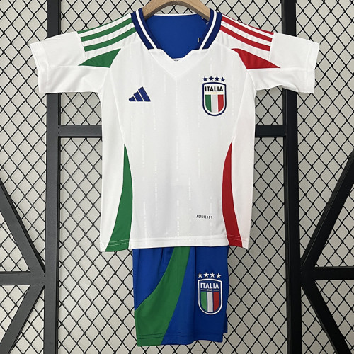 24/25 Italy Away Kids Soccer Jersey