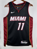 22/23 HEAT JAQUEZ JR. #11 Black Top Quality Hot Pressing NBA Jersey (V领）