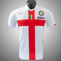 2007/2008 INT 100th Anniversary White Retro Soccer Jersey 2007/2008 INT 100th Anniversary White Retro Soccer Jersey