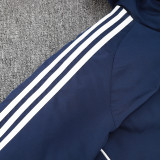 24/25 Spain Royal Blue Hooded Cotton Coat G232