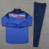 24/25 JO Blue Half Zipper Sportswear # 810蓝彩(半拉链)
