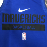 22/23 Dallas Mavericks Blue NBA Training Vest