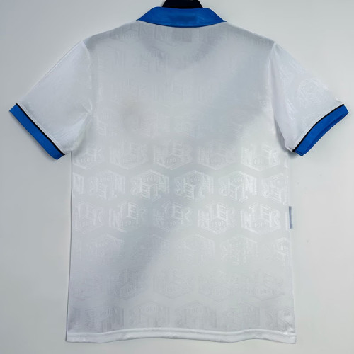 1994/1995 INT White Away Retro Soccer Jersey