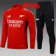 25/26  ARS Red  Kids Half Pull Tracksuit #E2524 (半拉链)