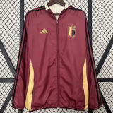 2024 Belgium Red & Yellow Double Sided Windbreaker (双面风衣)