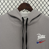 2024  BAR Grey Hoody (加绒)