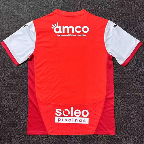 24/25 Braga Home Fans Soccer Jersey