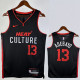 23/24 HEAT ADEBAYO #13 Black City Edition Top Quality Hot Pressing NBA Jersey (V领）