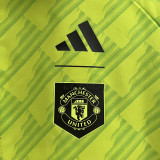 24/25 Man Utd Green & Black Double Sided Windbreaker (双面风衣)