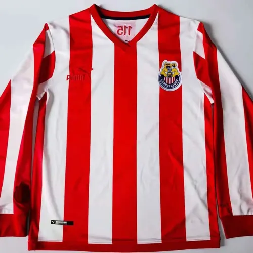 21/22 Chivas 115th Red Long Sleeve Soccer Jersey (长袖)