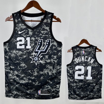 Sa Spurs DUNCAN # 21 Camouflage Top Quality Hot Pressing NBA Jersey Sa Spurs DUNCAN # 21 Camouflage Top Quality Hot Pressing NBA Jersey