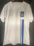 24/25 Greece White Fans Soccer Jersey