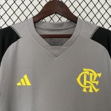 24/25 Flamengo Grey Fans Training shirts（圆领）