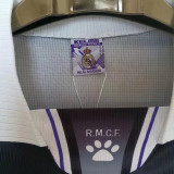 1997/1998 RMA Away Black Retro Soccer Jersey