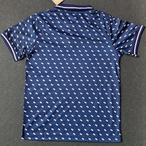21/23 France Royal Blue Classic Polo Short Sleeve (花点)