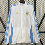 24/25 Argentina White & Blue Double Sided Windbreaker (双面风衣)