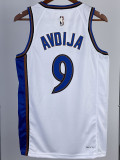 22/23 Wizards AVDIJA #9 White Top Quality Hot Pressing NBA Jersey (Retro Logo)