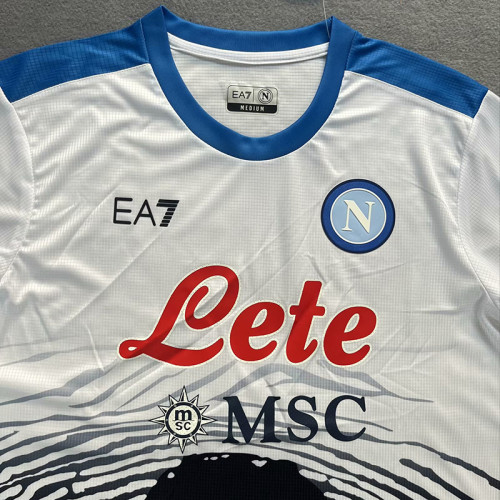 21/22 Noples Maillot de football blanc edition commemorative Fans Soccer Jersey