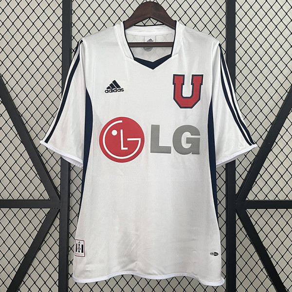 2003 Universidad De Chile Away  Retro Soccer Jersey(胸前广告）