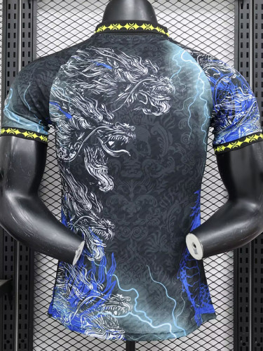 24/25 RMA Black Dragon Head Edition Player Version Training shirts