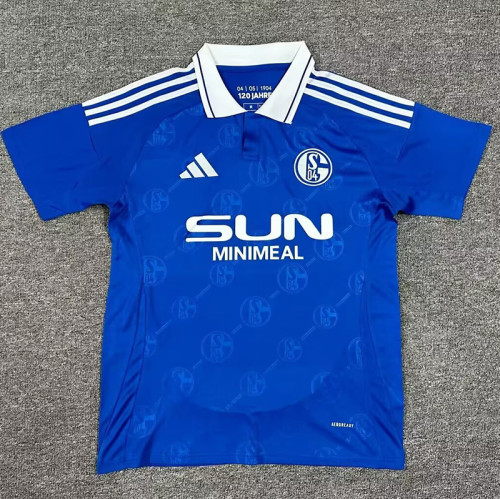 24/25 Schalke 04 Home Fans Soccer Jersey