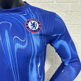 24 /25 CHE Home Long Sleeve Player Version  Soccer Jersey