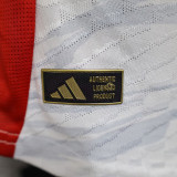25/26 Man Utd  White Special Edition Player Version Soccer Jersey(圆领）