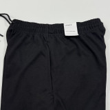 24/25 New JOR Black Cotton shorts(M16、飞人标、全棉)