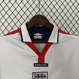2004 England Home Retro Soccer Jersey