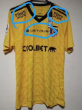 24/25 Colo-Colo Yellow Goalkeeper  Fans Soccer Jersey（Advertisement ）（广告、字样）