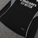 25/26  RMA Black Kids Half Pull Tracksuit #E2511 (半拉链)