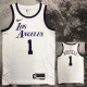 22/23 LAKERS RUSSELL #1 White City Edition Top Quality Hot Pressing NBA Jersey