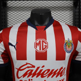 24/25 Chivas Home  Player Version Soccer Jersey