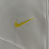 2024  Brazil white one sided hooded  Windbreaker （单面带帽风衣）
