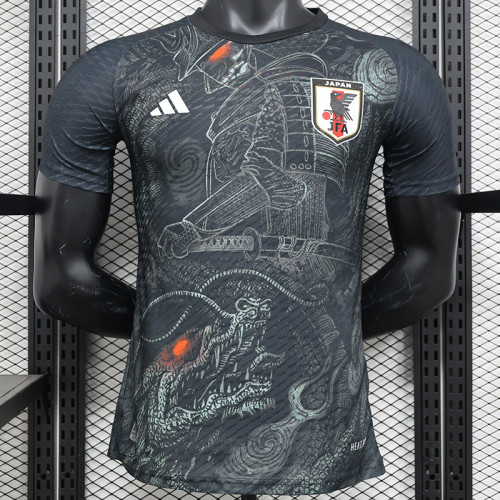 24/25 Japan Black Swordsman Knight Player Version Soccer Jersey