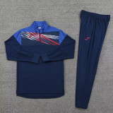 24/25 JO Sapphire Blue Half Zipper Sportswear # 810宝蓝(半拉链)