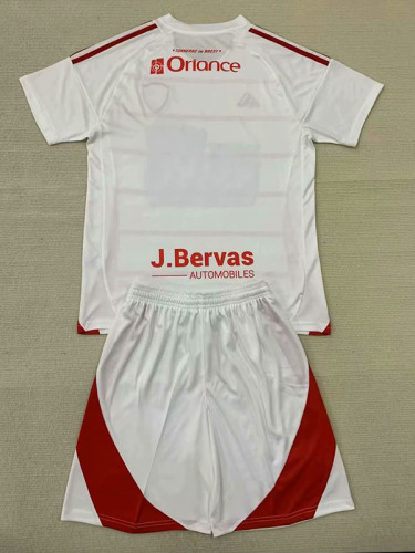 24/25 Stade Brestois Away Kids Soccer Jersey